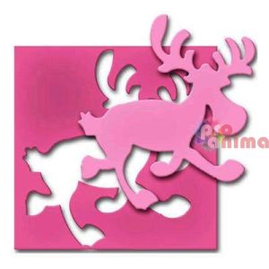 Пънч за изрязване на хартия Efco, 3.8 cm, бягащ лос